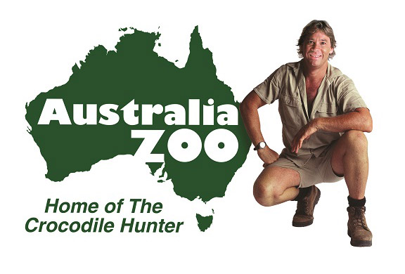 Austrialia Zoo - Home of the Crocodile Hunder Logo